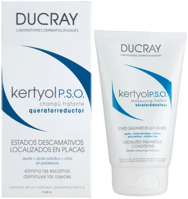 Ducray Kertyol P.S.O. Shampoo Шампунь кераторедуцирующий для лечения  псориаза | Makeup.md