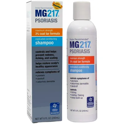 Шампунь от псориаза, зуда и раздражений кожи головы MG217 Psoriasis  Medicated Conditioning Shampoo 240 мл (ID#1340160468), цена: 695 ₴, купить  на Prom.ua