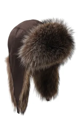 Купить Меховая шапка для женщин из натурального меха енота и лисы, русская  шапка-ушанка, зимняя толстая теплая модная шапка-бомбер с ушками, черная,  Новое поступление | Joom