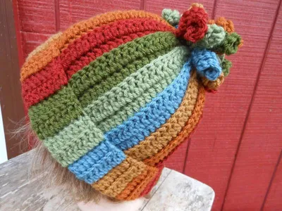 Шапка крючком. МК детская шапка для начинающих. Теплая вязаная шапка.  Crochet hat pattern - YouTube