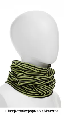 Купить бафф шарф серый флисовый теплый на завязке шнурке в Киеве