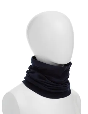 Ажурный шарф-трансформер — схема вязания спицами с описанием на  BurdaStyle.ru