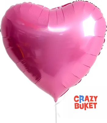 Купить воздушные шары из фольги без рисунка «Сиреневое сердце» с доставкой  по Екатеринбургу - интернет-магазин «Funburg.ru»