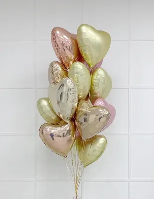 Воздушные шары для любимых на 14 февраля набор 12 в Барнауле