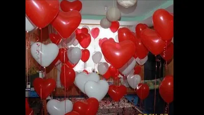 Воздушные шары для любимой девушки на 14 февраля, артикул: 333043025, с  доставкой в город Москва (внутри МКАД)