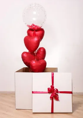 Фольгированный воздушный шар сердце, красный, 46 см - купить воздушные шары  с доставкой в Обнинск, Наро-Фоминск, Балабаново, Малоярославц| Облака шаров  - воздушные шарики с доставкой