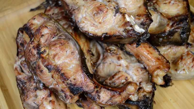 Золотой шашлык из рыбы - как приготовить, рецепт с фото — Кулинарный блог  Life Good