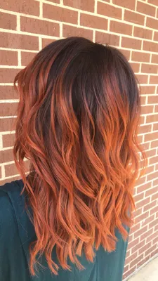 cool Потрясающие рыжие волосы (50 фото) — Какие бывают оттенки? | Red  balayage hair, Orange ombre hair, Copper hair color