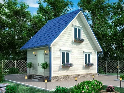 Модульный каркасно-щитовой домик 8,8x3,4м Gartenhäuser-64 (ID#1865463354),  цена: 589500 ₴, купить на Prom.ua