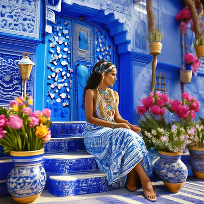 Самые красивые места планеты - Голубой город Шавен (Шефшауэн), Марокко |  Facebook