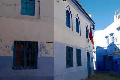 улица в городе шефшауэн в марокко Редакционное Стоковое Фото - изображение  насчитывающей для, северно: 217206443