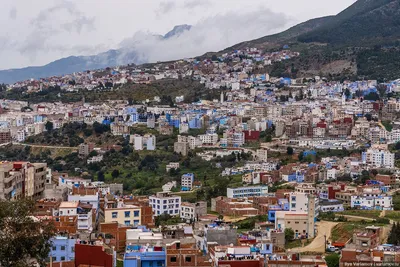 Самый синий город в мире Шефшауэн (Шавен) Марокко