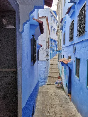 Синяя Дверь В Медина Шефшауэн, Марокко Фотография, картинки, изображения и  сток-фотография без роялти. Image 20226476