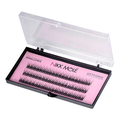 Шёлковые ресницы RomanovaMakeup - Silk Lashes ProKit only - S-7, 5 пар