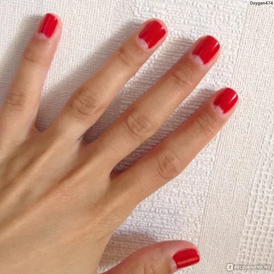 Гель-лак для ногтей BLUESKY Shellac - «Лунный маникюр идеальным красным  цветом + фото» | отзывы