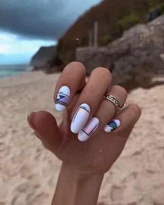 Пляжный маникюр Он должен быть... - Manicure summer 2020 | Facebook