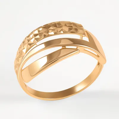 Парные широкие кольца из красного золота Шайбы - купить по выгодной цене в  Whitelake
