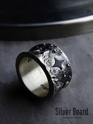 Широкие серебряные обручальные кованые кольца с гравировкой – заказать на  Ярмарке Мастеров – OAEBGBY | Обручальные кольца, Москва