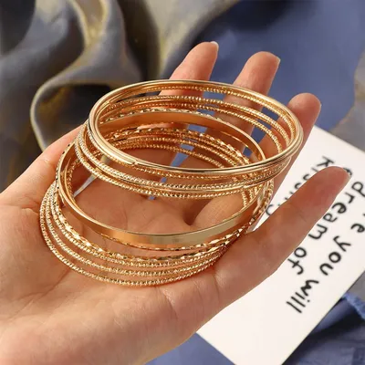 Богемный золотой цвет для девочек, широкие боковые браслеты, корейские  браслеты, ювелирные изделия для рук, женские браслеты – лучшие товары в  онлайн-магазине Джум Гик