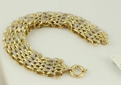 Модные женские золотые браслеты