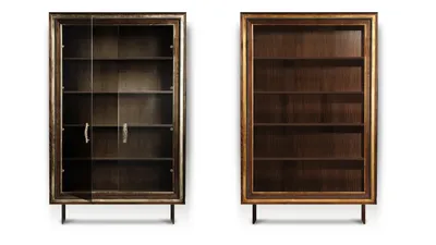 Барный шкаф с подсветкой Monaco Bar Cabinet Small, Timothy Oulton | Home  Concept