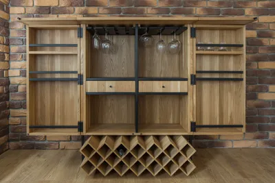 Барный шкаф Qubus Bar Cabinet, Timothy Oulton | Home Concept