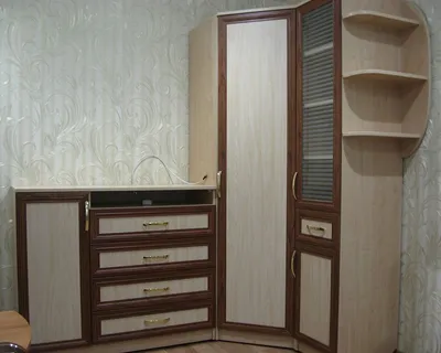 NIK-MEBEL Комод деревянный шкаф под телевизор для вещей для одежды