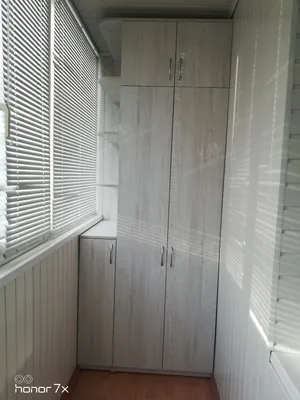 Шкаф распашной на балкон №17 купить в Минске, цена