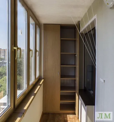Шкафы на балкон на заказ - Мебельная фабрика «Контур»