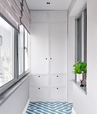 Идеи шкафов на балконе | Дизайн домашнего интерьера, Дизайн балкона, Дизайн
