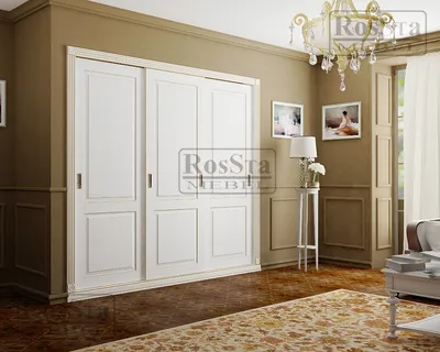 Шкаф в коридор в классическом стиле по низкой цене в СПб