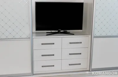 Шкаф-купе 4-х дверный, с нишей под телевизор - Мебель
