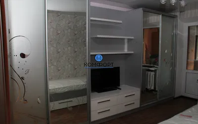 Шкафы-купе с нишей под TV недорого от производителя в Москве