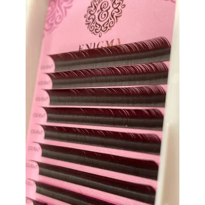 Ресницы для наращивания, шоколад, M - 0.07 - 9мм - купить с доставкой по  выгодным ценам в интернет-магазине OZON (1177307985)