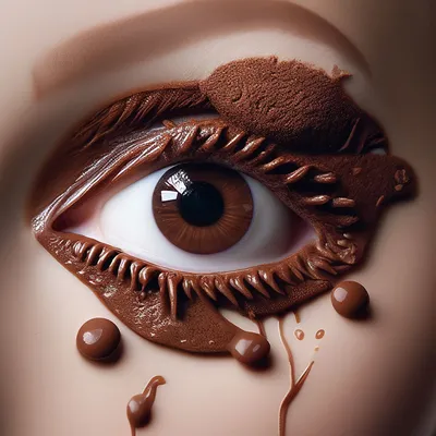 Шоколадный глаз» — создано в Шедевруме