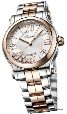 Женские часы Chopard Happy Sport Happy Sport 36 mm Automatic 278559-6002  обзор, отзывы, описание, продажа на Luxwatch.ua