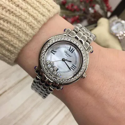 Швейцарские часы Chopard HAPPY DIAMONDS (7622) купить в Москве, узнать цену  в каталоге ломбарда на Сретенке