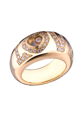 Кольцо Chopard Happy Diamonds Love Ring 82/2850 (12201) купить в Москве,  выгодная цена - ломбард на Кутузовском