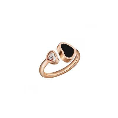 Кольцо Happy Hearts Chopard Розовое золото 750 - купить за 991600 тг. в  официальном интернет-магазине Viled, арт. 829482-5212