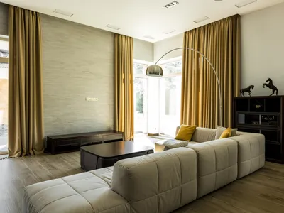 Зеленые шторы в интерьере: 67 фото дизайнов гостиных, спален и кухонь |  ivd.ru
