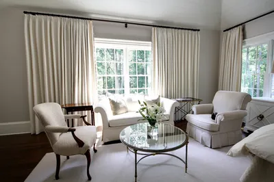 Модные шторы в гостиную в современном стиле (52 фото) | Современные шторы,  Шторы, Проектирование интерьеров
