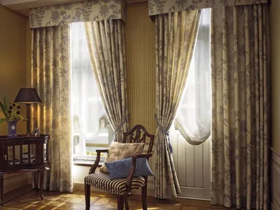 Шторы в классическом стиле в гостиную - Салон штор Этюд