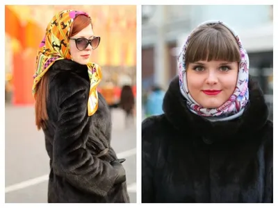 Норковая шуба: секреты стильных образов с платком и шапкой | Ваш модный  гуру | Дзен