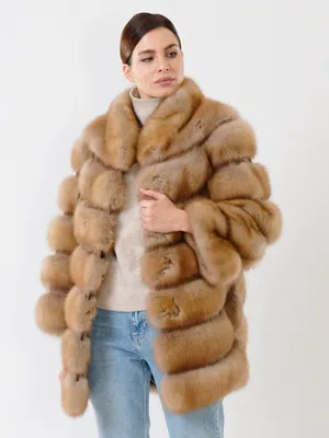 Шуба из меха куницы купить в интернет-магазине Pret-a-Porter Furs