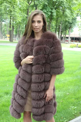 Шуба из аукционного финского Песца - Romana Furs