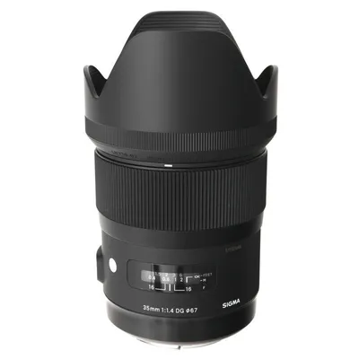 Объектив Sigma AF 35mm f/1.4 DG HSM Art Canon EF с доставкой по Москве и  всей России