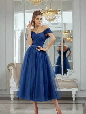 Синее платье фото фото