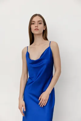 Синее платье/с длинным рукавом/синего цвета/Вечернее/Нарядное Jadone  Fashion 8002608 купить в интернет-магазине Wildberries