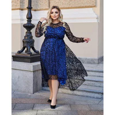 Синее платье с поясом - купить в интернет-магазине Virele по выгодным ценам  с доставкой в Перми и по всей России