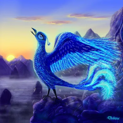 Синяя птица счастья, фетр | Фетр, Птички, Творческие идеи